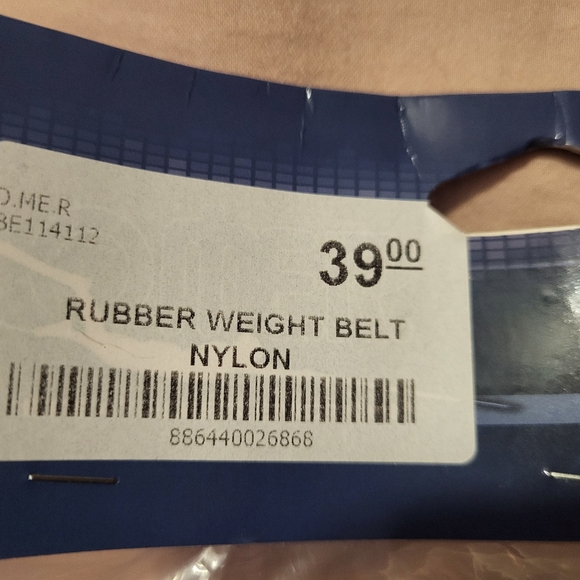 Diving rubber weight belt NWT unisex - Picture 3 of 5
